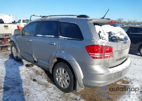 2017 Dodge Journey Se z USA, uszkodzony, nr VIN 3C4PDCAB9HT695274